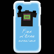 Coque Samsung ACE S5830 Entraîneur Bonus offensif-défensif Bleu 2