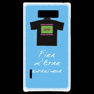 Coque LG Optimus L7 Entraîneur Bonus offensif-défensif Bleu 2