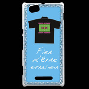 Coque Sony Xperia M Entraîneur Bonus offensif-défensif Bleu 2