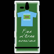Coque Sony Xperia U Entraîneur Bonus offensif-défensif Vert 2