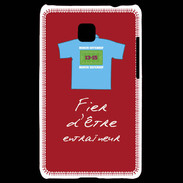 Coque LG Optimus L3 II Entraîneur Bonus offensif-défensif Rouge 2