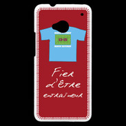 Coque HTC One Entraîneur Bonus offensif-défensif Rouge 2