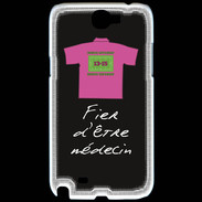 Coque Samsung Galaxy Note 2 Médecin Bonus offensif-défensif Noir