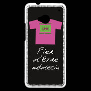 Coque HTC One Médecin Bonus offensif-défensif Noir
