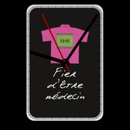 Grande pendule murale Médecin Bonus offensif-défensif Noir