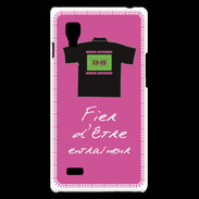 Coque LG Optimus L9 Entraîneur Bonus offensif-défensif Rose 2