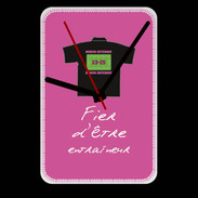 Grande pendule murale Entraîneur Bonus offensif-défensif Rose 2