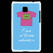Coque LG Optimus L3 II Médecin Bonus offensif-défensif Bleu