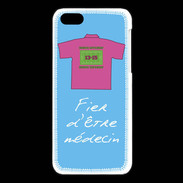 Coque iPhone 5C Médecin Bonus offensif-défensif Bleu