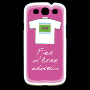 Coque Samsung Galaxy S3 Médecin Bonus offensif-défensif Rose
