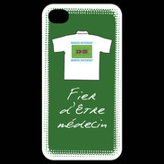 Coque iPhone 4 / iPhone 4S Médecin Bonus offensif-défensif Vert
