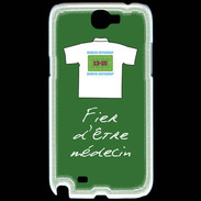Coque Samsung Galaxy Note 2 Médecin Bonus offensif-défensif Vert