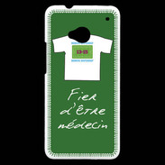 Coque HTC One Médecin Bonus offensif-défensif Vert