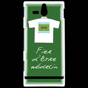 Coque Sony Xperia U Médecin Bonus offensif-défensif Vert