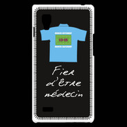 Coque LG Optimus L9 Médecin Bonus offensif-défensif Noir 2