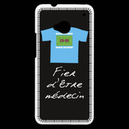 Coque HTC One Médecin Bonus offensif-défensif Noir 2