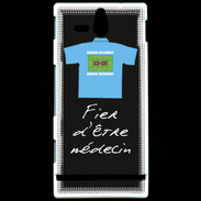Coque Sony Xperia U Médecin Bonus offensif-défensif Noir 2