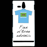 Coque Sony Xperia U Médecin Bonus offensif-défensif Blanc 2