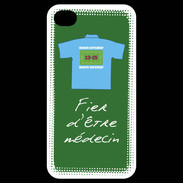 Coque iPhone 4 / iPhone 4S Médecin Bonus offensif-défensif Vert 2