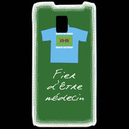 Coque LG P990 Médecin Bonus offensif-défensif Vert 2
