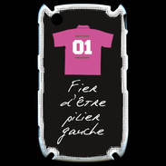 Coque Blackberry 8520 Pilier gauche Bonus offensif-défensif Noir