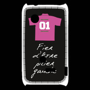 Coque Sony Xperia Typo Pilier gauche Bonus offensif-défensif Noir