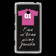 Coque Nokia Lumia 1320 Pilier gauche Bonus offensif-défensif Noir