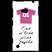 Coque Nokia Lumia 720 Pilier gauche Bonus offensif-défensif Blanc