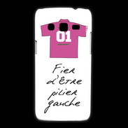 Coque Samsung Galaxy Express2 Pilier gauche Bonus offensif-défensif Blanc