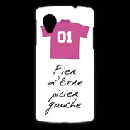 Coque LG Nexus 5 Pilier gauche Bonus offensif-défensif Blanc