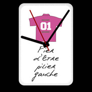 Grande pendule murale Pilier gauche Bonus offensif-défensif Blanc