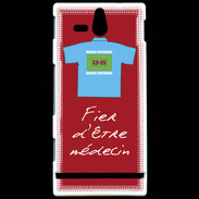 Coque Sony Xperia U Médecin Bonus offensif-défensif Rouge 2