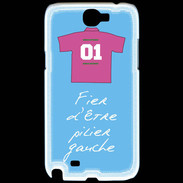 Coque Samsung Galaxy Note 2 Pilier gauche Bonus offensif-défensif Bleu