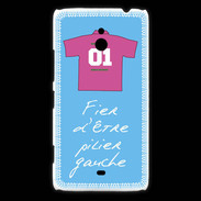 Coque Nokia Lumia 1320 Pilier gauche Bonus offensif-défensif Bleu