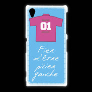 Coque Sony Xpéria Z1 Pilier gauche Bonus offensif-défensif Bleu