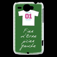 Coque HTC Wildfire G8 Pilier gauche Bonus offensif-défensif Vert