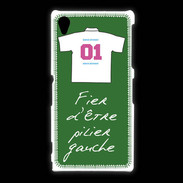 Coque Sony Xpéria Z1 Pilier gauche Bonus offensif-défensif Vert