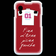 Coque Samsung ACE S5830 Pilier gauche Bonus offensif-défensif Rouge