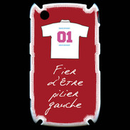Coque Blackberry 8520 Pilier gauche Bonus offensif-défensif Rouge