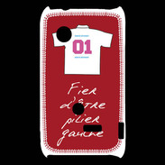 Coque Sony Xperia Typo Pilier gauche Bonus offensif-défensif Rouge