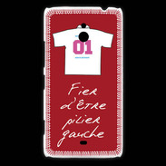Coque Nokia Lumia 1320 Pilier gauche Bonus offensif-défensif Rouge