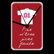 Grande pendule murale Pilier gauche Bonus offensif-défensif Rouge