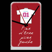 Pendule de bureau Pilier gauche Bonus offensif-défensif Rouge
