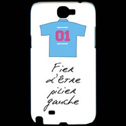 Coque Samsung Galaxy Note 2 Pilier gauche Bonus offensif-défensif Blanc 2