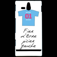 Coque Sony Xperia U Pilier gauche Bonus offensif-défensif Blanc 2