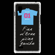 Coque LG Optimus L9 Pilier gauche Bonus offensif-défensif Noir 2