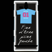 Coque Sony Xperia U Pilier gauche Bonus offensif-défensif Noir 2