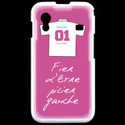 Coque Samsung ACE S5830 Pilier gauche Bonus offensif-défensif Rose