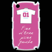 Coque Blackberry 8520 Pilier gauche Bonus offensif-défensif Rose