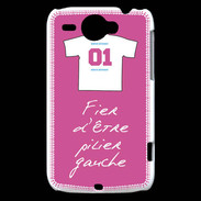 Coque HTC Wildfire G8 Pilier gauche Bonus offensif-défensif Rose